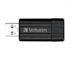 VERBATIM Klíč USB Store'n' Go PinStripe 8 GB - černá + Hub 4 porty USB 2.0 + Kabel USB 2.0 A samec/ samice - 5 m (MC922AMF-5M)