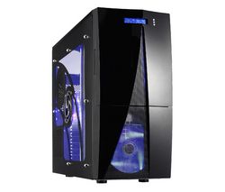 ADVANCE Skríň PC 8808DL DELTA + Vetrací jednotka Neon LED 120 mm - červená + Ventilátor PC Blade Master 120 mm + Gumový prostredek proti vibracím pro ventilátor (4 kusy)