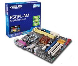 ASUS P5QPL-AM - Socket 775 - Cipset G41 - Micro ATX + Skríň PC Aeolus 8616G černá + Rhéobus Sentry LULS-160