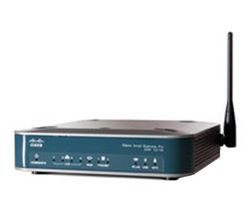 CISCO Router WiFi-N Small Business Pro SRP 521W + prepínač 4 porty