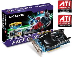 GIGABYTE Radeon HD 5770 - 1 GB GDDR5 - PCI-Express 2.0 (GV-R577UD-1GD) + Adaptér DVI samec / VGA samice CG-211E