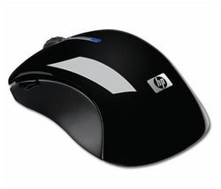 HP Myš Wireless Eco-Comfort Mobile Mouse FX287AA + Hub USB 4 porty UH-10 + Distributor 100 mokrých ubrousku