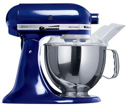 KITCHENAID Multifunkční robot 5KSM150 modrý + Mlýnek na cereálie Jupiter 476750