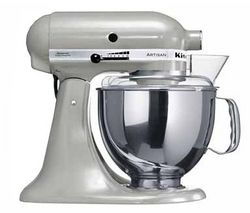 KITCHENAID Multifunkční robot Artisan 5KSM150PSEMC kovove stríbrný + Mlýnek na cereálie Jupiter 476750