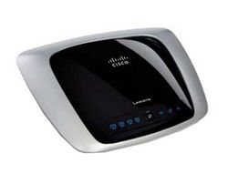 LINKSYS Router WiFi WRT160N-EW 300 Mbps - switch 4 porty + Kabel Ethernet RJ45 (kategorie 5) - 10m