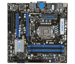 MSI H55M-ED55 WiFi - Socket 1156 - Chipset H55 - Micro ATX + Skríň PC Aeolus 8616G černá + Rhéobus Sentry LULS-160