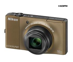 NIKON Coolpix  S8000 - bronzový + Pameťová karta SDHC 8 GB