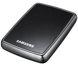 SAMSUNG Externí prenosný pevný disk S2 500 Gb Cerný + Kabel HDMI samec / HMDI samec - 2 m (MC380-2M) + Prehrávač WD TV HD Media Player