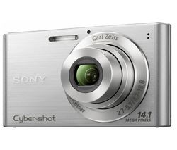 SONY Cyber-shot  DSC-W320 stríbrný + Pouzdro Ultra Compact 9,5 x 2,7 x 6,5 cm + Pameťová karta SDHC 8 GB + Baterie lithium NP-BN1