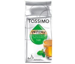 TASSIMO 8 Dávek T DISCS Tassimo Twinings Zelený mátový caj