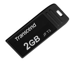 TRANSCEND Klíč USB JetfFlash T3 2 GB - černý + Kabel HDMI samec / HMDI samec - 2 m (MC380-2M) + MediaGate HD